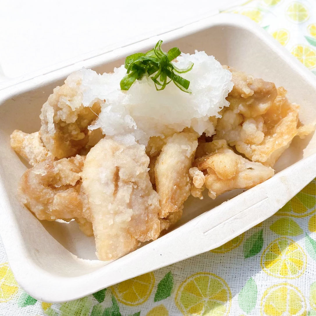 塩レモン唐揚げ(単品) 塩レモン唐揚げ(単品) | 西宮市小松西町でからあげとお弁当のテイクアウトとデリバリーならこまつのポテカラ屋