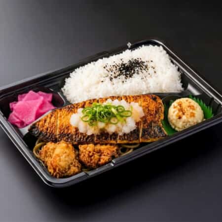 おろしサバ唐弁当 | 西宮市小松西町でからあげとお弁当のテイクアウトとデリバリーならこまつのポテカラ屋